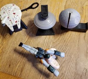 1998 Star Wars Trilogy Complete Set of 4 Taco Bell Kid's Meal Toys